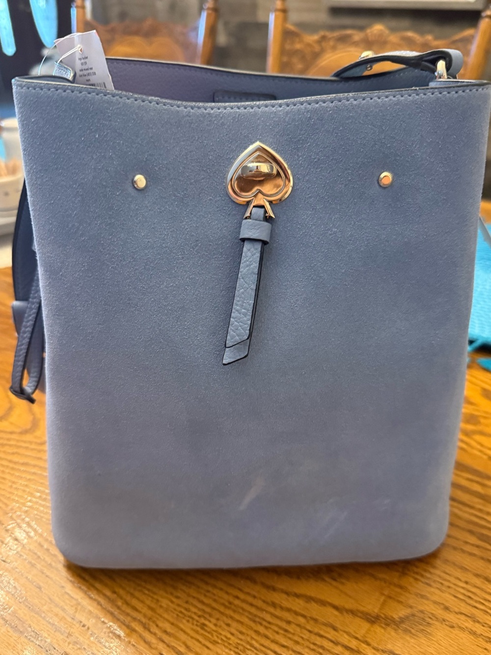 Kate Spade large bucket purse with wallet